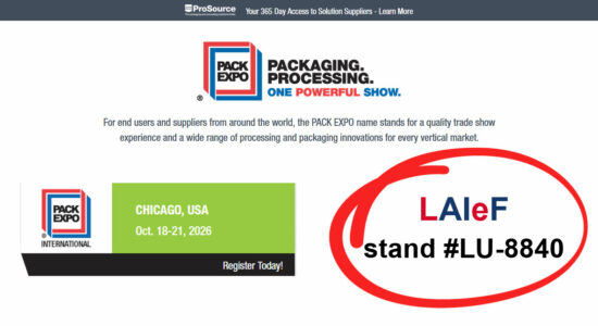 LAIeF будет участвовать в PACK EXPO International 2026 в Чикаго